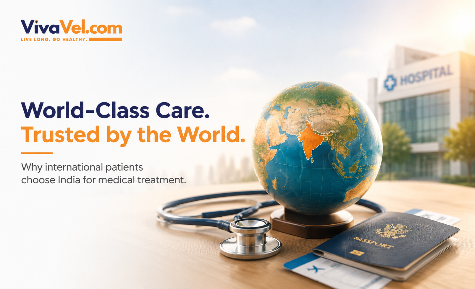 International patient travelling to India for quality medical treatment with professional end-to-end support.