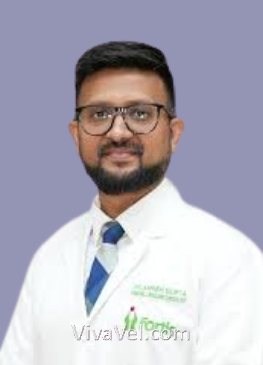 Dr. Ashish Gupta, Principal Consultant Cardiologist at Fortis Memorial Research Institute, Gurgaon, featured on VivaVel.com.