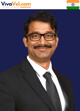 Dr. B. Chandra Sekhar, Consultant Shoulder Surgeon at KIMS‑Sunshine Hospitals, Hyderabad, featured on VivaVel.com.