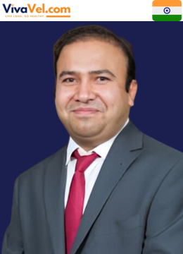 Portrait of Dr. P. V. G. S. Prasad, Consultant Urologist at KIMS‑Sunshine Hospitals, Hyderabad, featured on VivaVel.com.