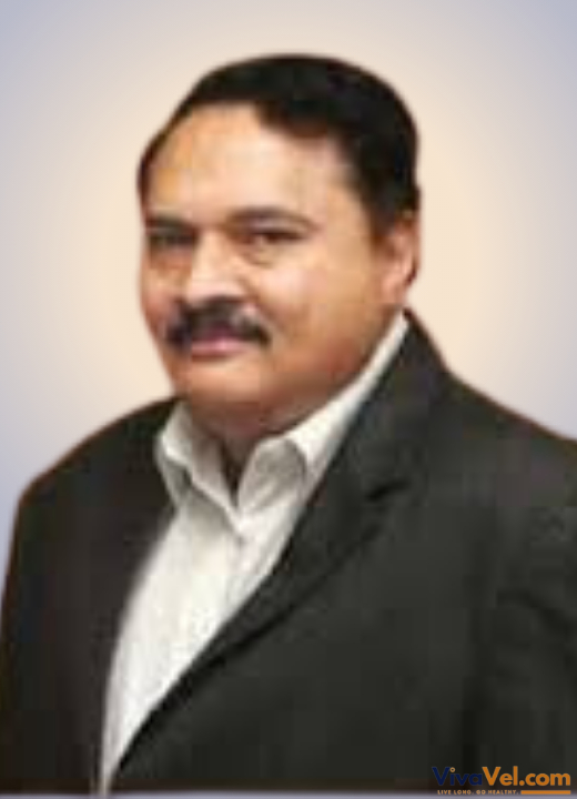 Portrait of Dr. Shailender Singh, Senior Interventional Cardiologist at KIMS‑Sunshine (Begumpet), Hyderabad, featured on VivaVel.com.