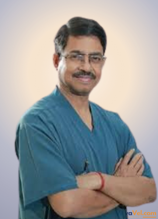 Portrait of Dr. Sujit Kumar Sinha, Consultant Urologist at Medica Superspecialty Hospital, Kolkata, featured on VivaVel.com.