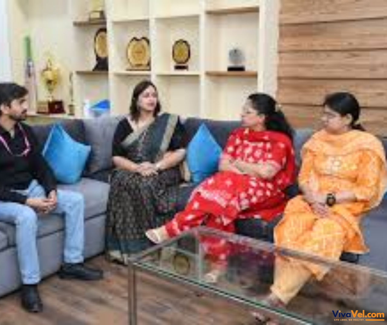 Spacious and patient-friendly reception at Accord Hospital, ensuring smooth check-ins and excellent healthcare support.
