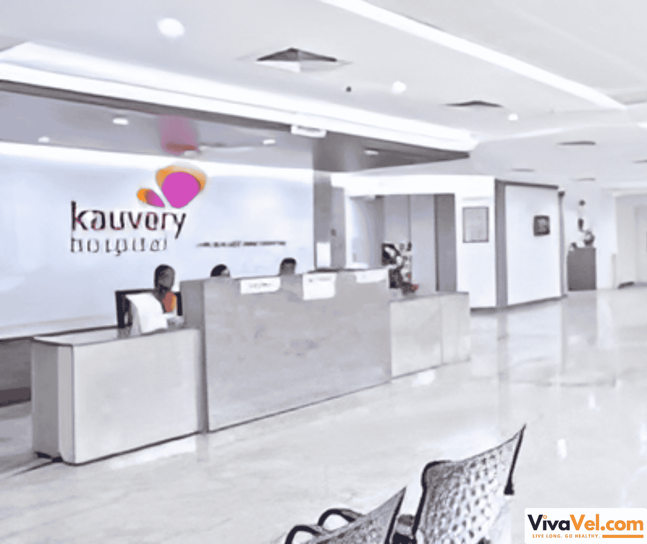 International patient services desk at Kauvery Hospital – comprehensive coordination and support by VivaVel.com
