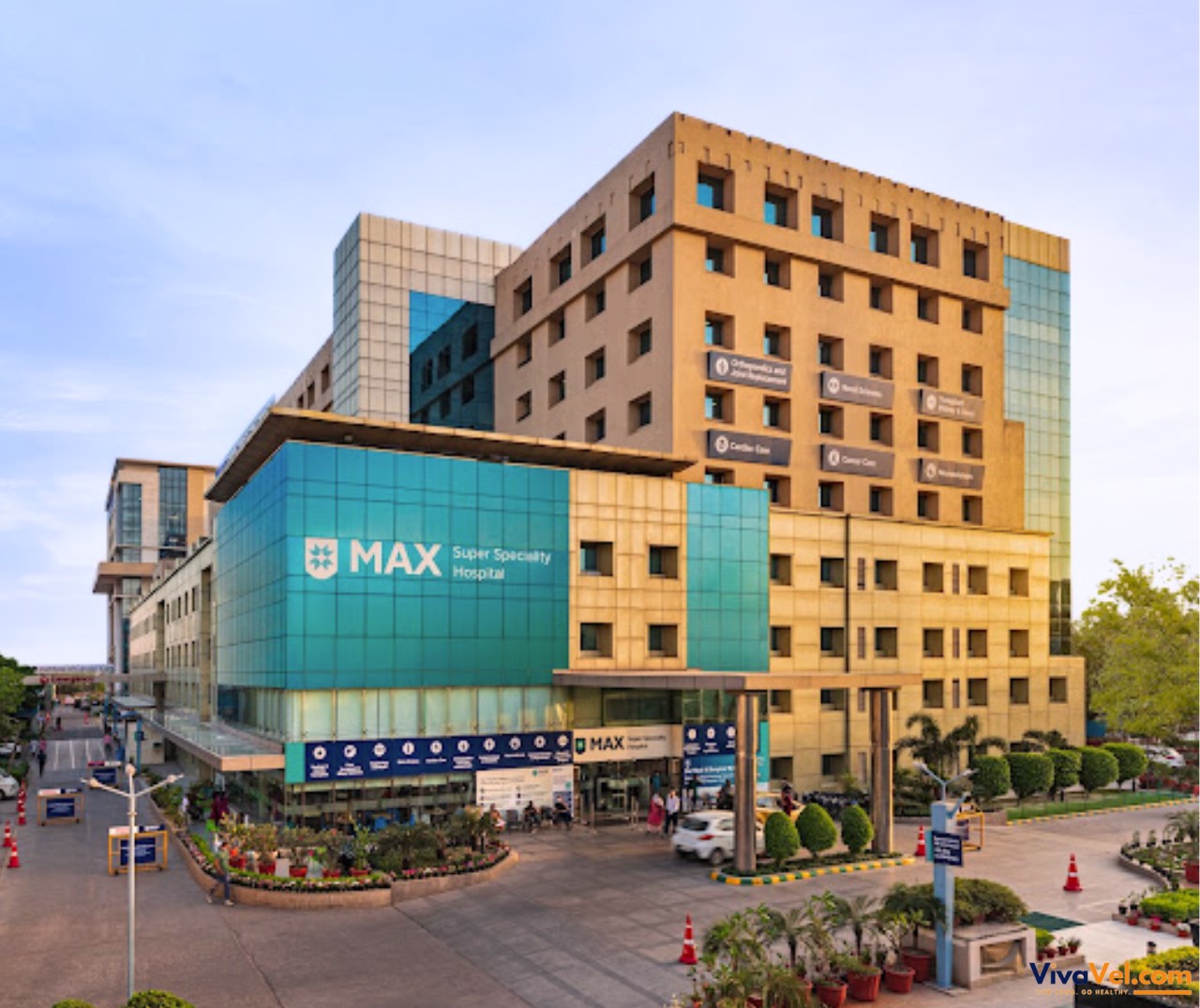 Max Super Speciality Hospital, Vaishali – trusted hospital near Delhi for global patients via VivaVel.com